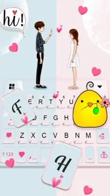 Sweet Couple Love Theme android App screenshot 2