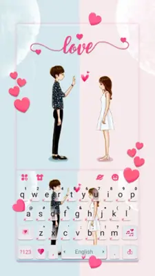 Sweet Couple Love Theme android App screenshot 4